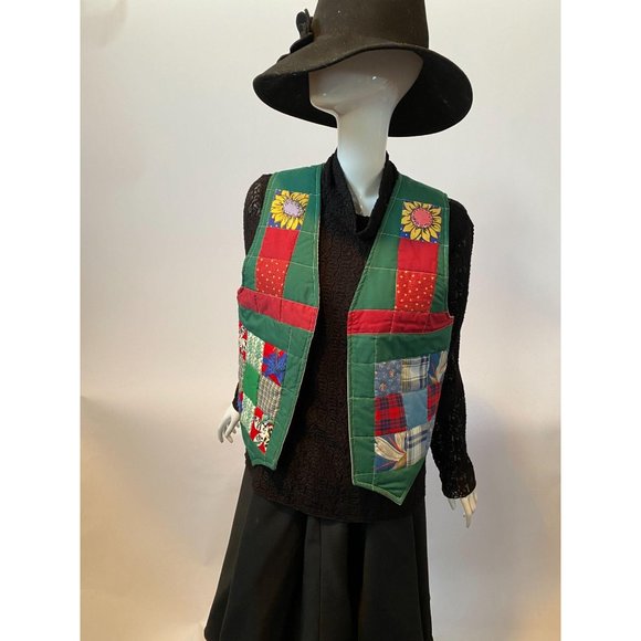 Handmade Patchwork Vest - Picture 4 of 8